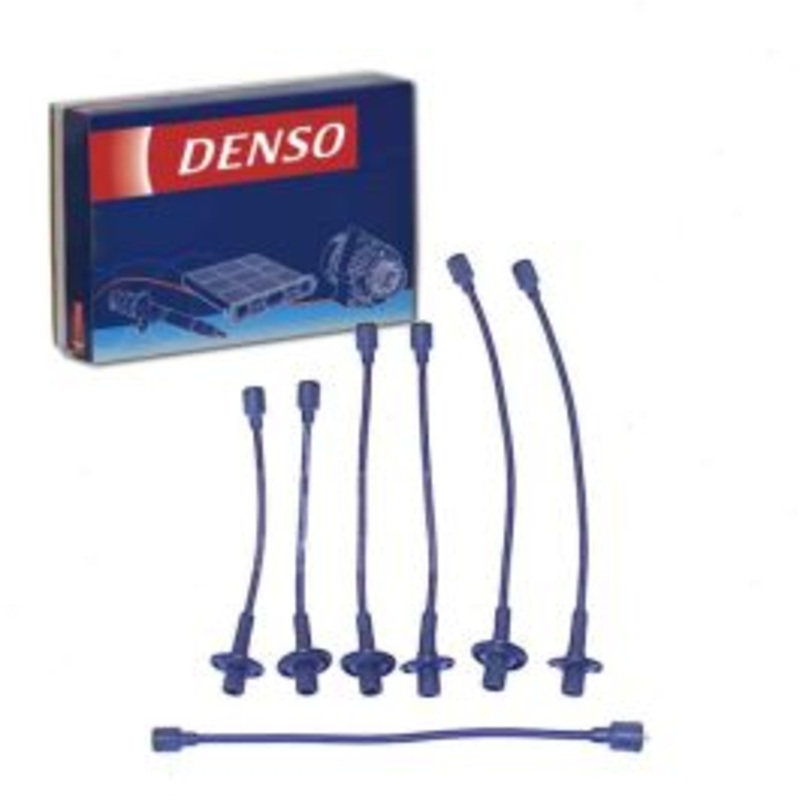 DENSO Spark Plug Wire Set for 1971-1974 Dodge B200 Van 3.2L 3.7L L6