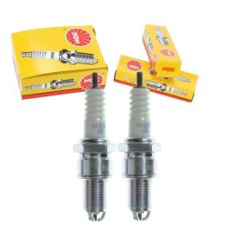 2 pc NGK Standard 7517 BUR6ET Spark Plugs