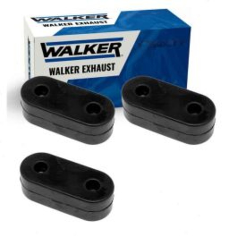 3 pc Walker Muffler Assm Exhaust System Insulators for 2007-2009 Pontiac Torrent 3.4L V6