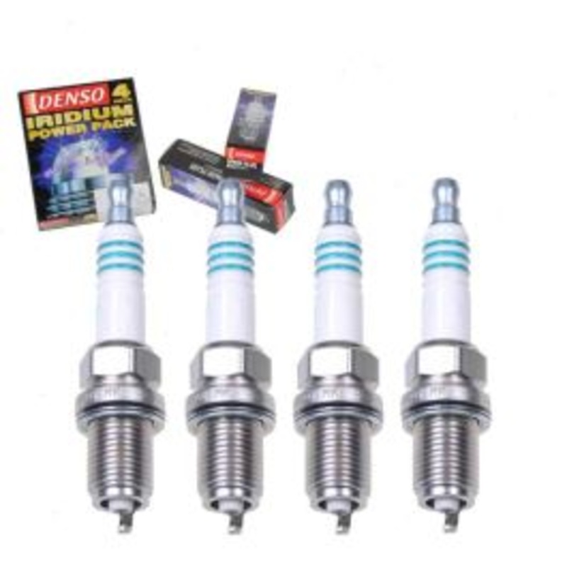 4 pc DENSO Iridium Power Spark Plugs for 1987 Oldsmobile Calais 2.3L L4