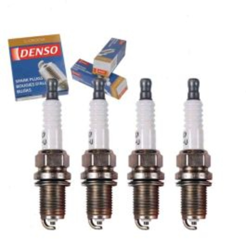 4 pc DENSO Standard U-Groove Spark Plugs for 1994 Geo Tracker 1.6L L4