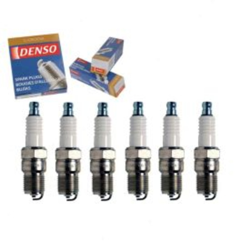 6 pc DENSO Standard U-Groove Spark Plugs for 1975-1979 Mercury Bobcat 2.8L V6