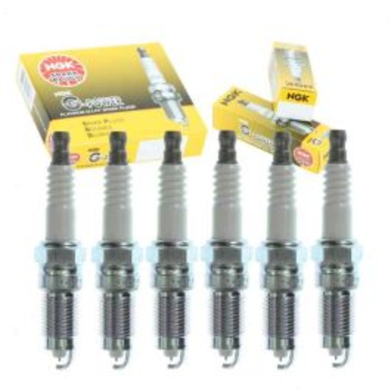 6 pc NGK G-Power Spark Plugs for 2003 Ford E-150 4.2L V6