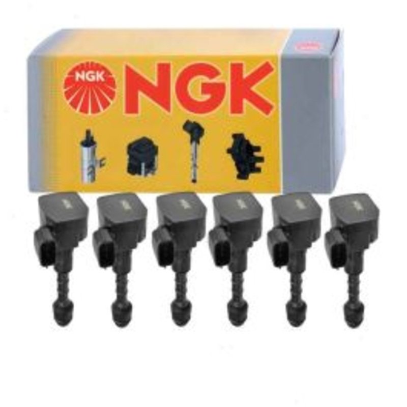 6 pc NGK Ignition Coils for 2003-2007 Infiniti G35 3.5L V6