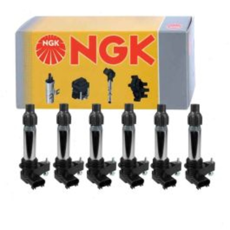 6 pc NGK Ignition Coils for 2014-2016 Chevrolet Impala Limited 3.6L V6