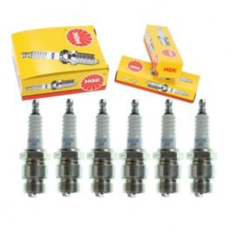 6 pc NGK Standard 3323 AR6FS Spark Plugs