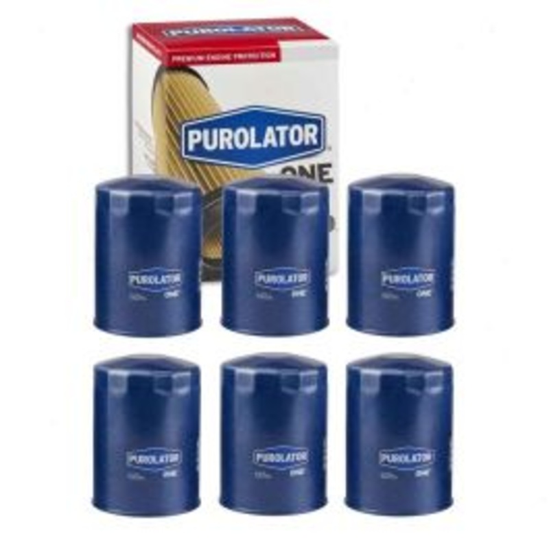 6 pc Purolator ONE PL30001 Engine Oil Filters