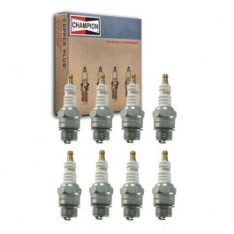 8 pc Champion Industrial Spark Plugs for 1932 Cadillac 355 B 5.8L V8