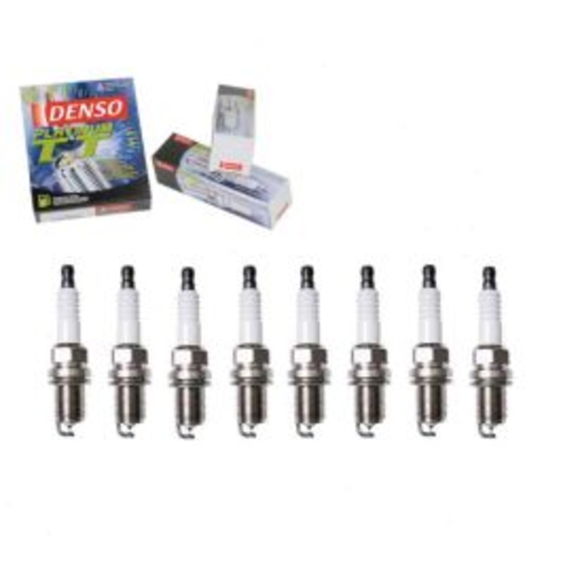 8 pc DENSO Platinum TT Spark Plugs for 2002-2005 Ford Thunderbird 3.9L V8