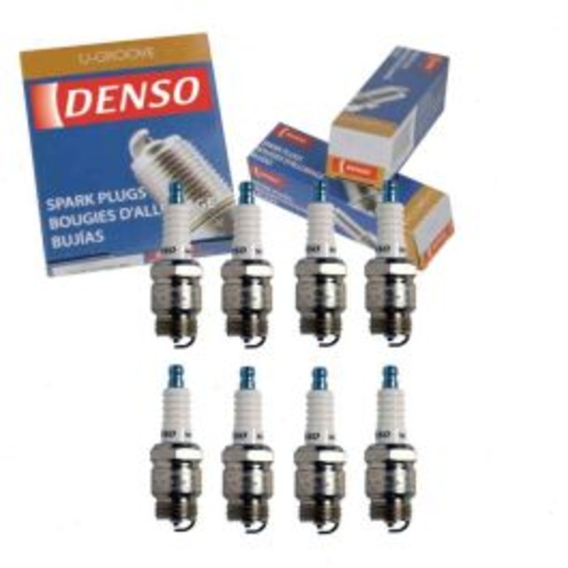8 pc DENSO Standard U-Groove Spark Plugs for 1963 Ford 300