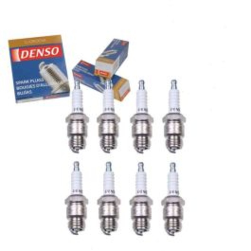 8 pc DENSO Standard U-Groove Spark Plugs for 1972-1974 Ford E-100 Econoline 5.0L V8