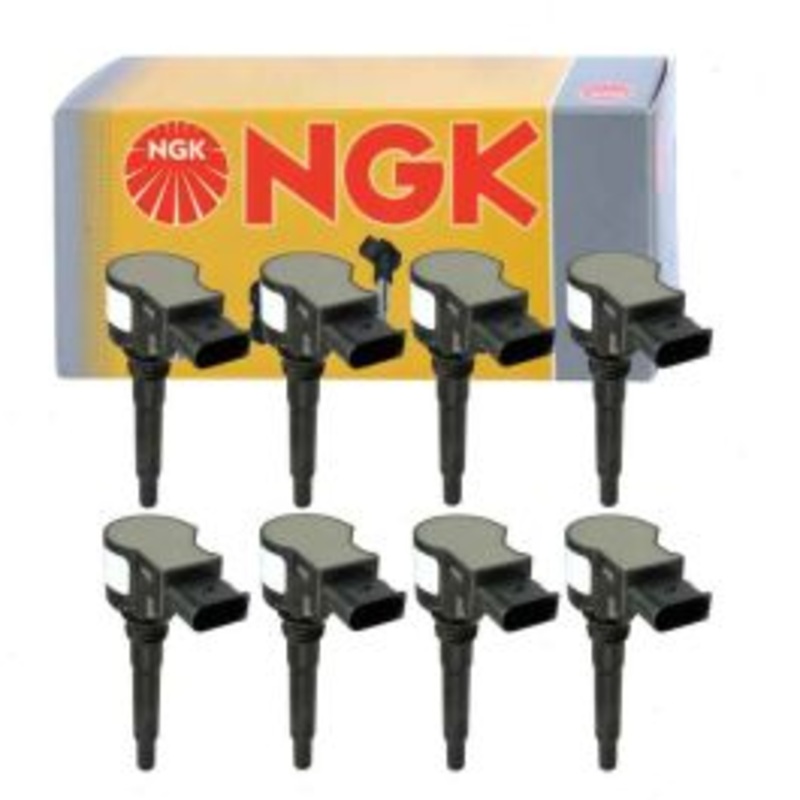 8 pc NGK Ignition Coils for 2007-2009 Mercedes-Benz CLK63 AMG 6.3L V8