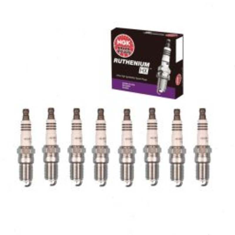 8 pc NGK Ruthenium HX Spark Plugs for 2003-2006 Chevrolet SSR 5.3L 6.0L V8