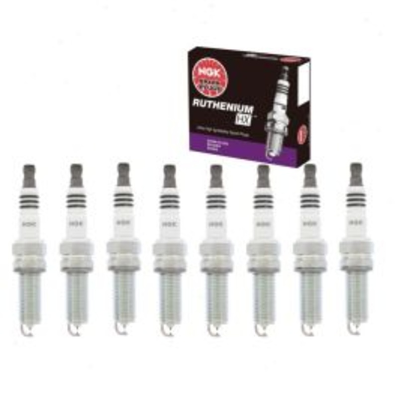 8 pc NGK Ruthenium HX Spark Plugs for 2017 Genesis G80 5.0L V8
