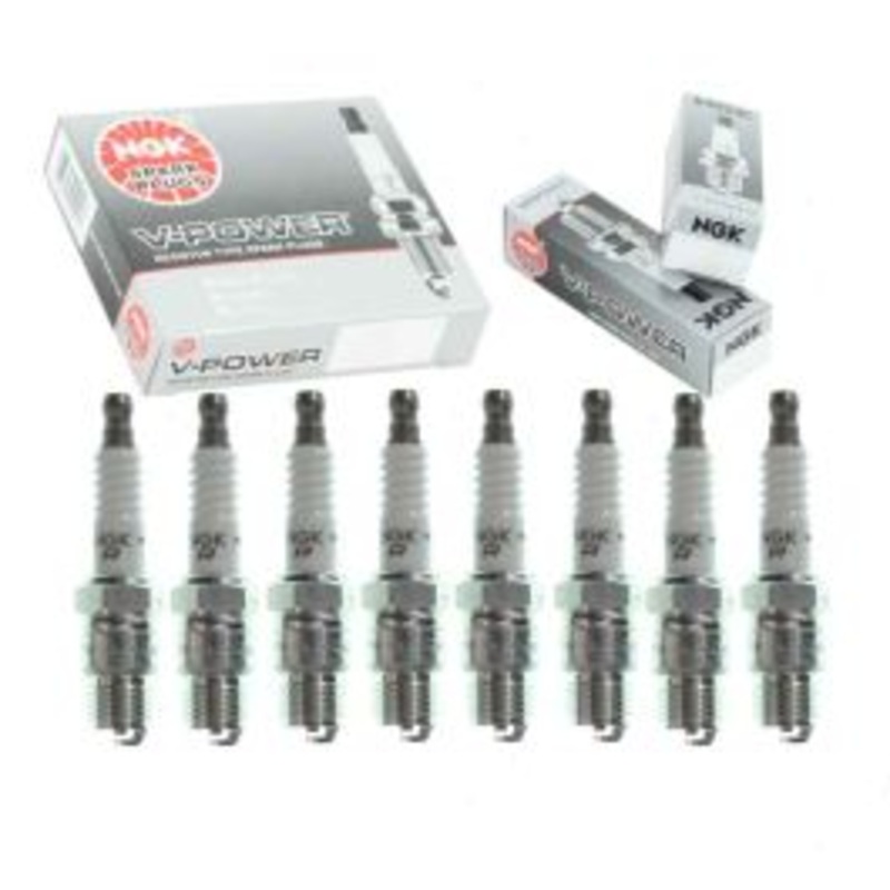 8 pc NGK V-Power Spark Plugs for 1970-1986 Chevrolet K10 Suburban 5.0L 5.7L 6.6L V8