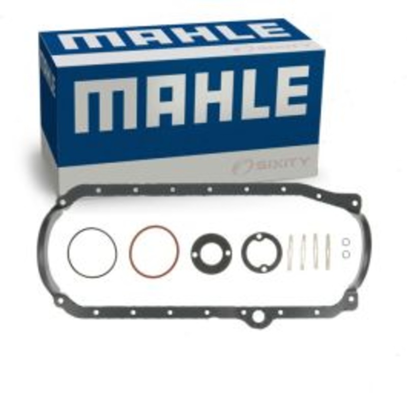 MAHLE Engine Oil Pan Gasket Set for 1990-2000 Cadillac Brougham Chassis Commercial Escalade Fleetwood 5.0L 5.7L V8