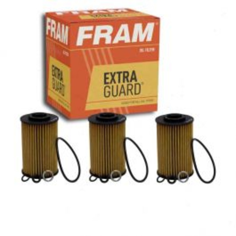 3 pc FRAM Extra Guard CH10515 Engine Oil Filters