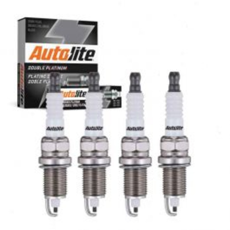 4 pc Autolite Double Platinum Spark Plug for 1997-2002 Jeep TJ 2.5L L4