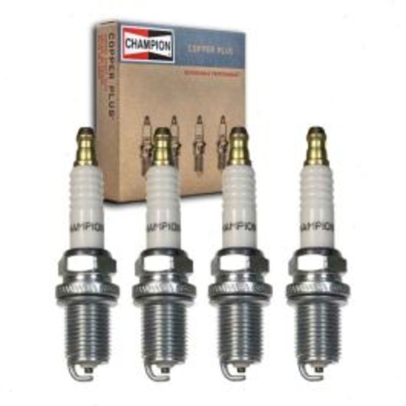 4 pc Champion Copper Plus Spark Plugs for 1986-1994 Saab 900 2.0L 2.1L L4