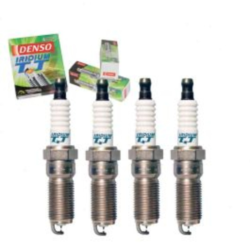 4 pc DENSO Iridium TT Spark Plugs for 2013-2016 Lincoln MKT 2.0L L4
