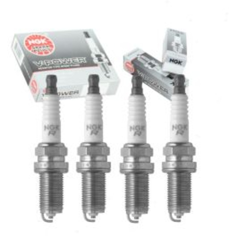 4 pc NGK V-Power 95945 LFR5A-11 BLYB Spark Plugs