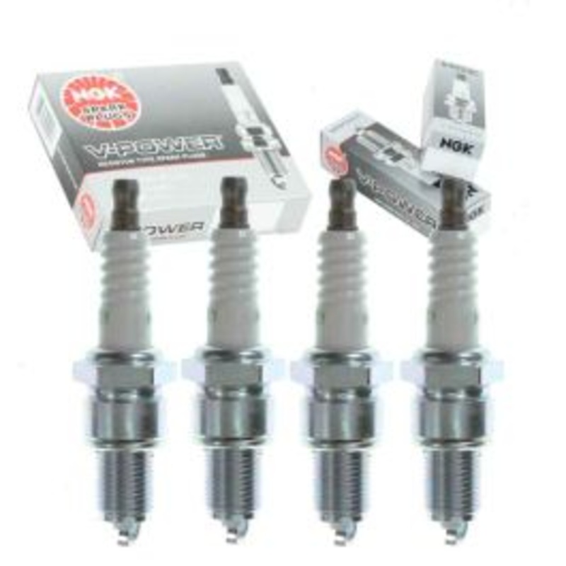 4 pc NGK V-Power Spark Plugs for 1983-1988 Nissan Pulsar NX 1.6L L4