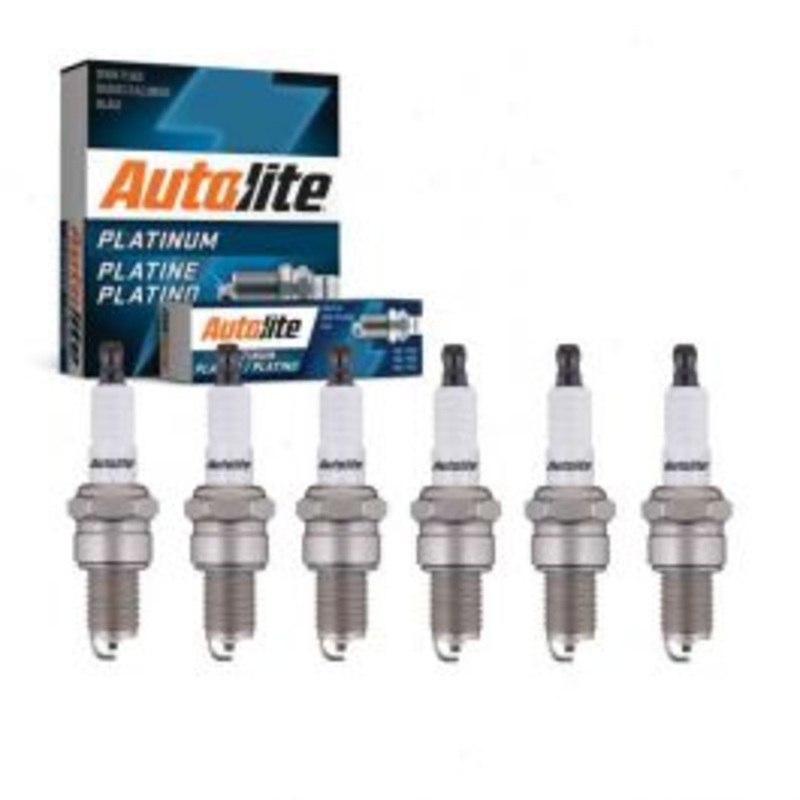 6 pc Autolite Platinum Spark Plug for 1961-1965 Fargo FW100 Pickup 3.7L L6
