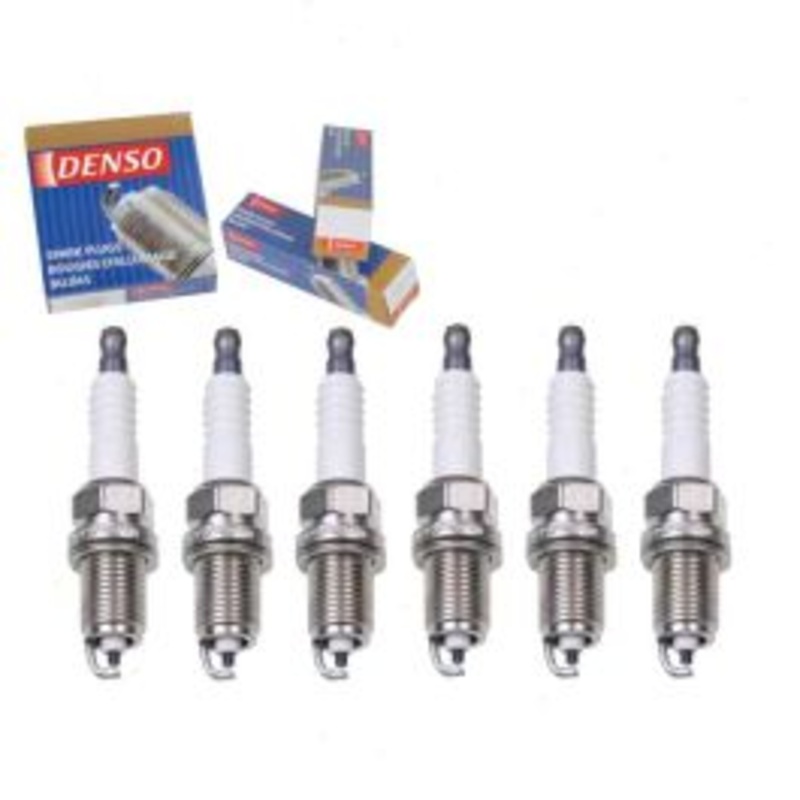 6 pc DENSO Standard Spark Plugs for 1993-1997 Mazda 626 2.5L V6