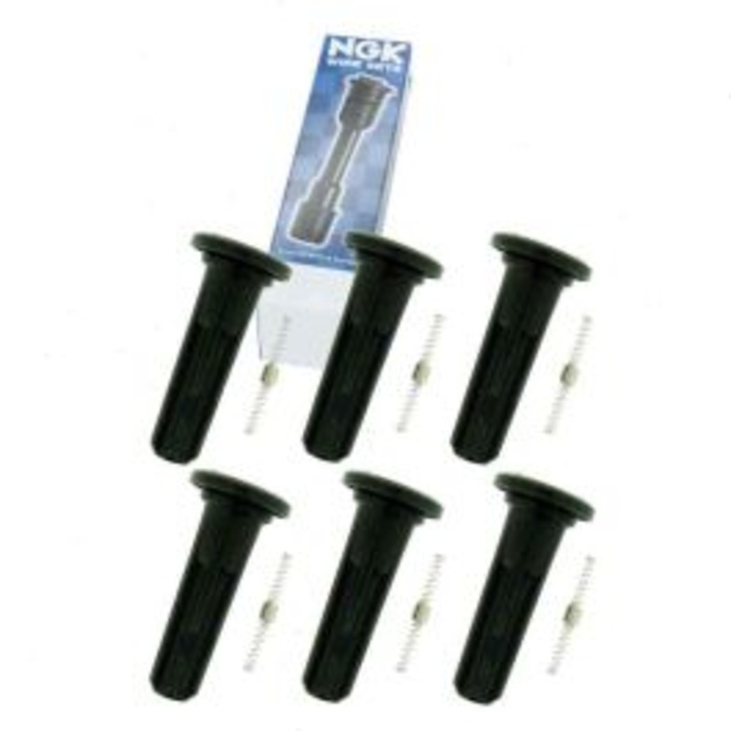 6 pc NGK 58981 Ignition Coil Boots