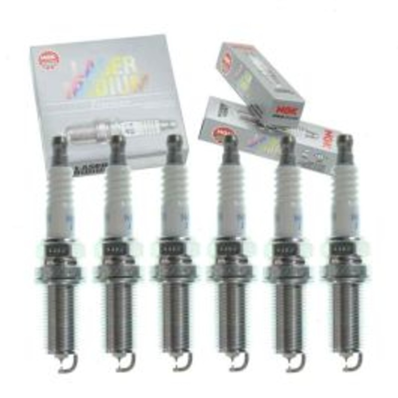 6 pc NGK Laser Iridium Spark Plugs for 2011 Saab 9-4X 2.8L V6