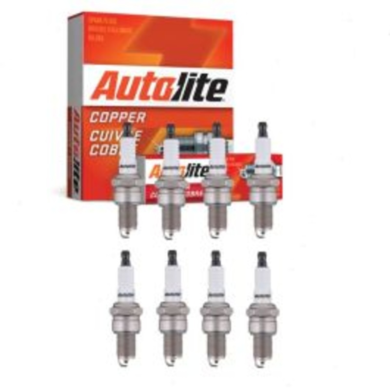 8 pc Autolite Copper Core 64 Spark Plugs