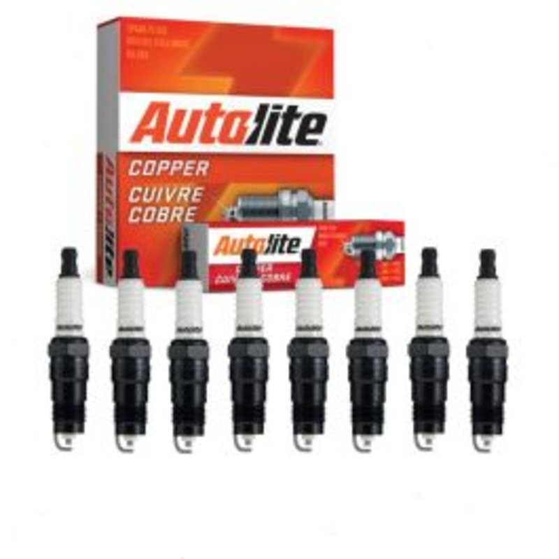8 pc Autolite Copper Core Spark Plugs for 1987-1991 Ford LTD Crown Victoria 5.0L V8