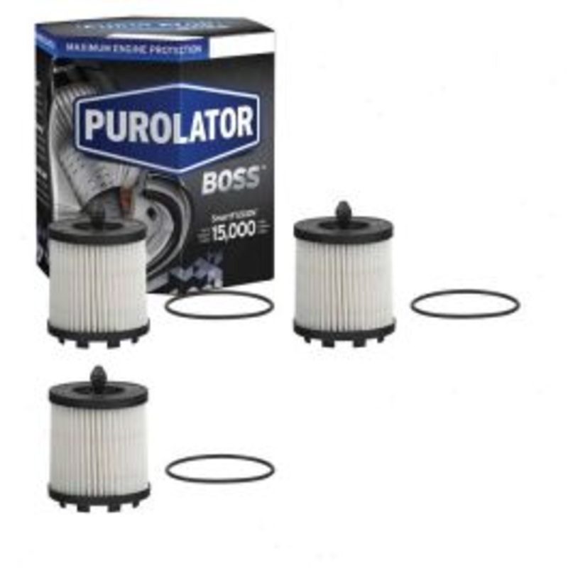 3 pc Purolator BOSS PBL15436 Engine Oil Filters
