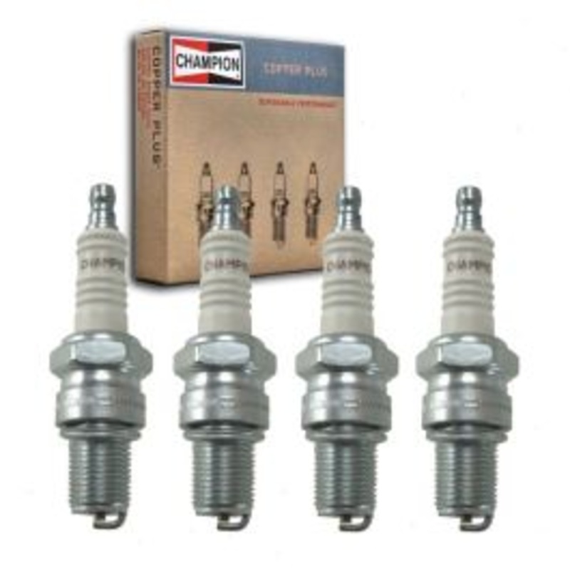 4 pc Champion Copper Plus Spark Plugs for 1961-1965 Nissan 320 1.2L L4