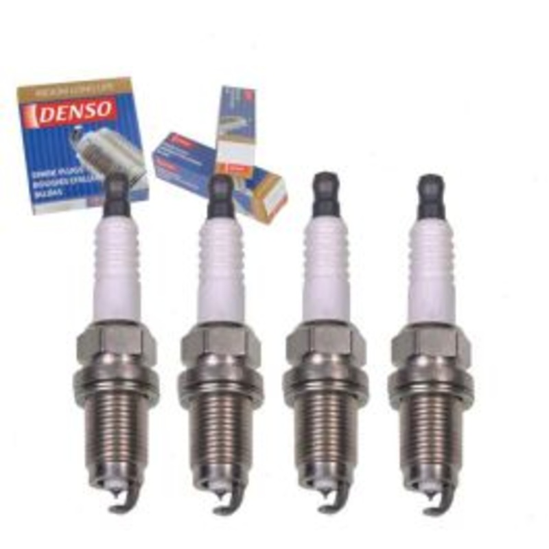 4 pc DENSO Iridium Long Life Spark Plugs for 2007-2013 Honda Fit 1.5L L4