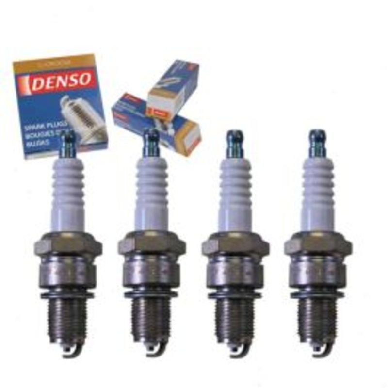 4 pc DENSO Standard U-Groove Spark Plugs for 1971-1973 Plymouth Cricket 1.5L L4