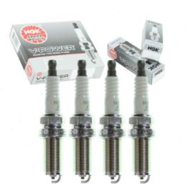 4 pc NGK V-Power Spark Plugs for 2002-2006 Nissan Altima 2.5L L4