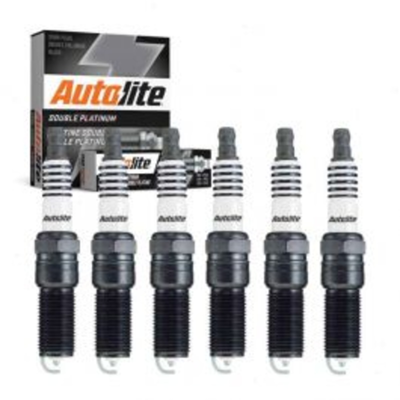 6 pc Autolite Double Platinum Spark Plug for 2008-2010 Saturn Vue 3.6L V6