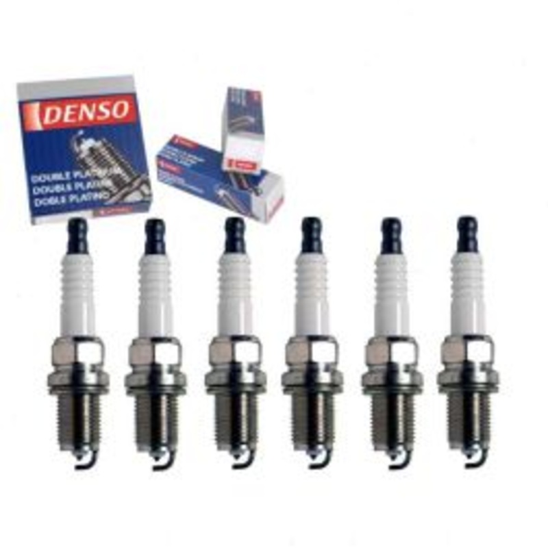 6 pc DENSO Double Platinum Spark Plugs for 2001-2006 Kia Optima 2.5L 2.7L V6
