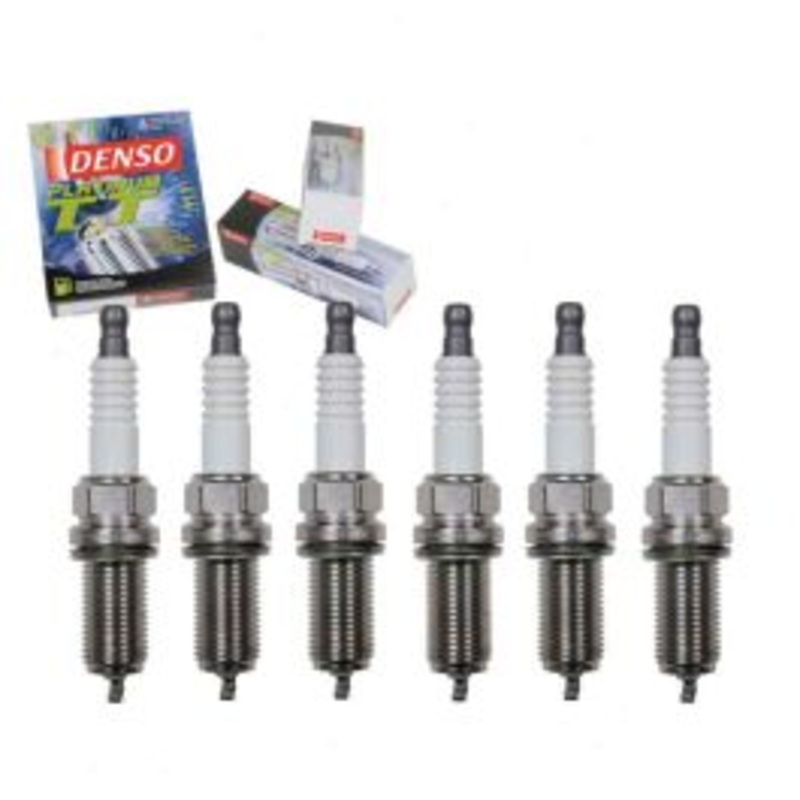 6 pc DENSO Platinum TT Spark Plugs for 2015 Toyota Venza 3.5L V6