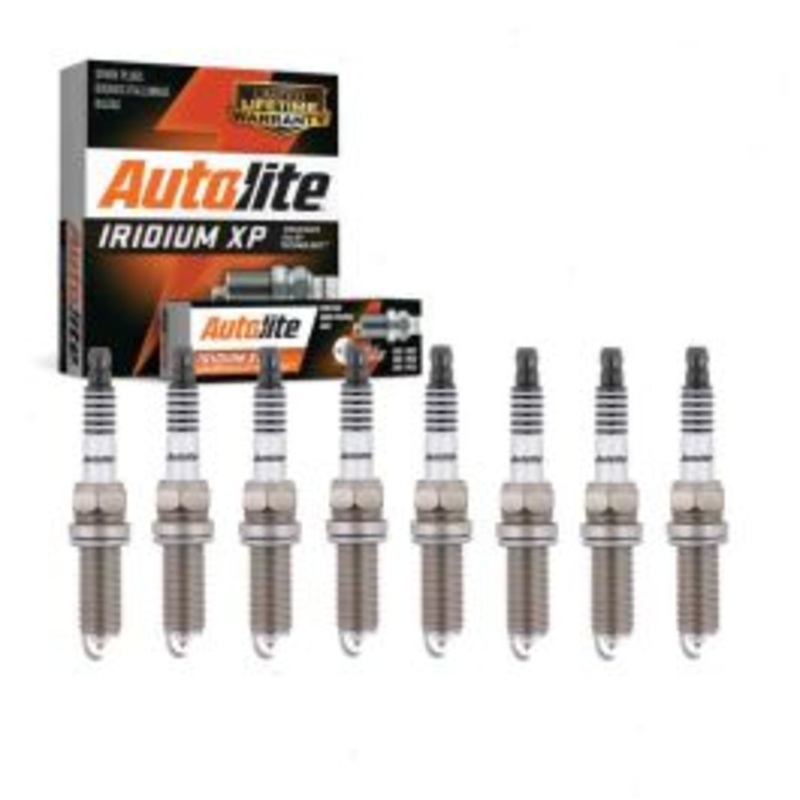 8 pc Autolite Iridium XP Spark Plug for 2017-2019 Nissan NV2500 5.6L V8