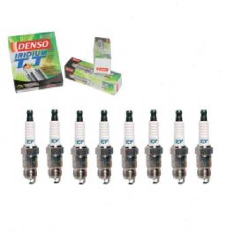 8 pc DENSO Iridium TT Spark Plugs for 1971 Ford Custom 5.0L V8