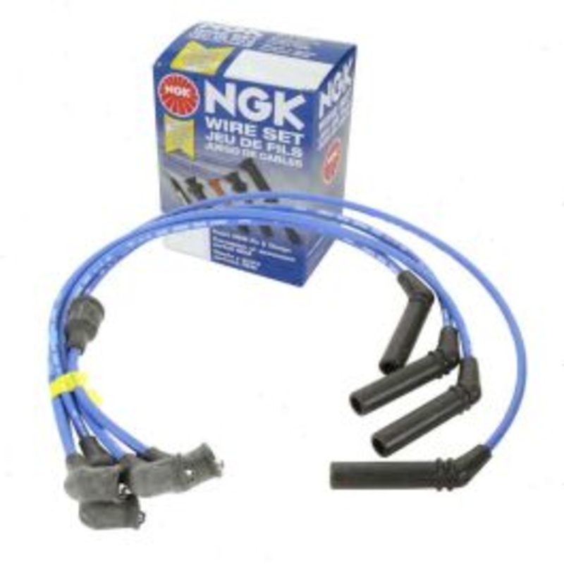 NGK Spark Plug Wire Set for 1989-1992 Mitsubishi Galant 2.0L L4