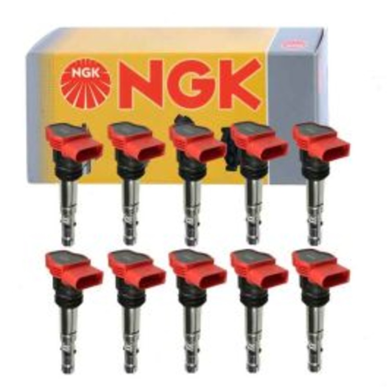 10 pc NGK 48704 U5013 Ignition Coils