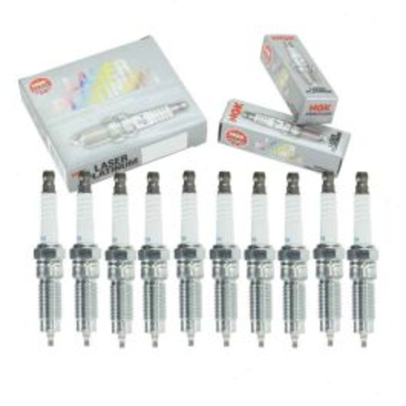 10 pc NGK Laser Platinum Spark Plugs for 2011-2013 Ford F-550
