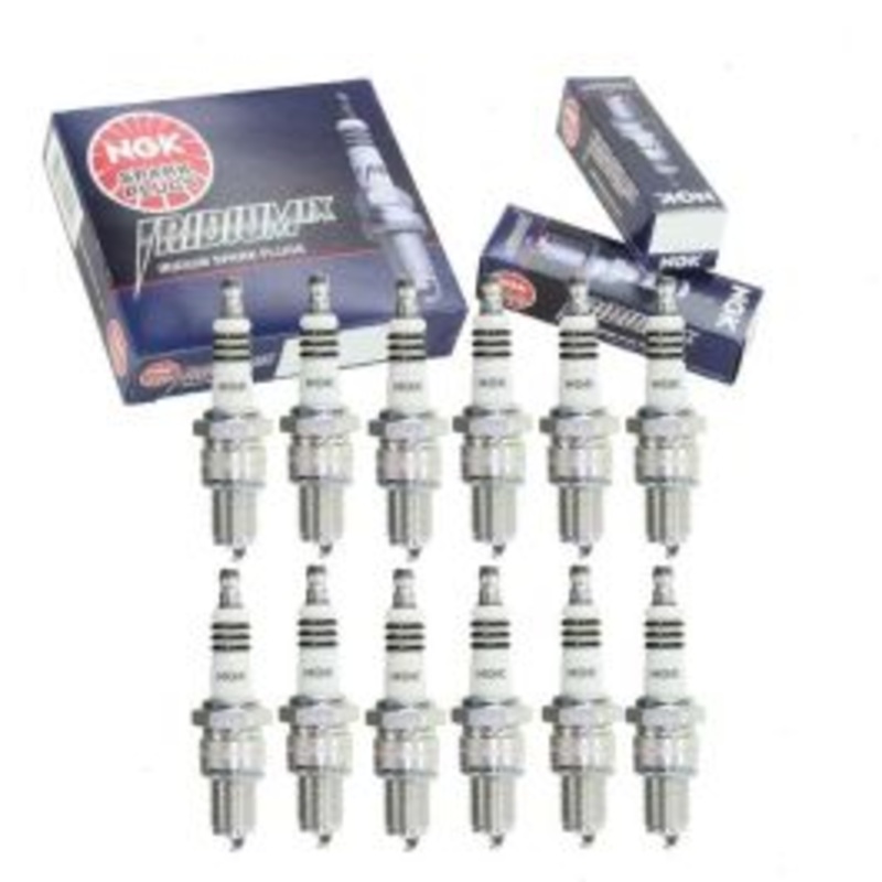 12 pc NGK Iridium IX Spark Plugs for 1970-1974 Ferrari 365 GTS 4 4.4L V12