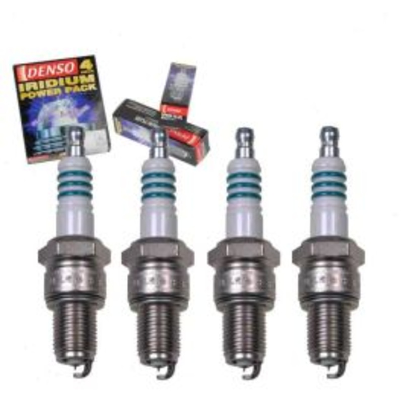 4 pc DENSO Iridium Power Spark Plugs for 1974-1978 Nissan B210 1.3L 1.4L L4