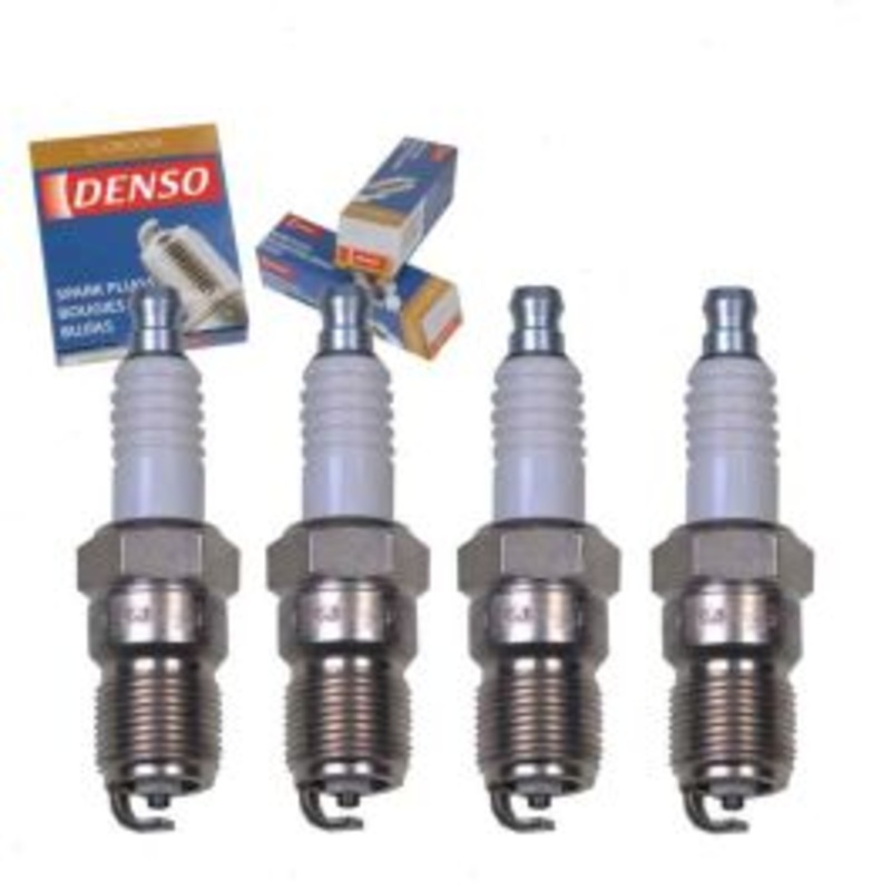 4 pc DENSO Standard U-Groove Spark Plugs for 2003 Mazda 6 2.3L L4
