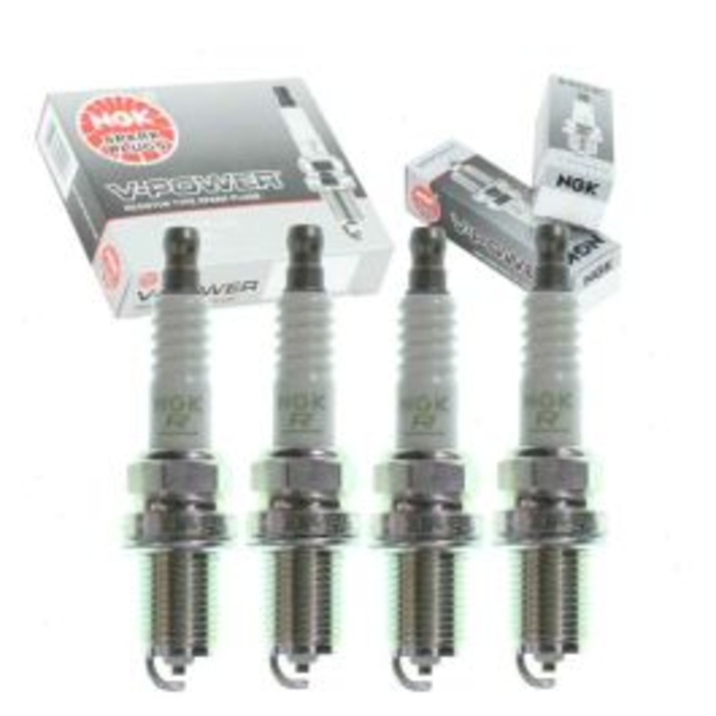 4 pc NGK V-Power Spark Plugs for 2004-2008 Suzuki Swift+ 1.6L L4