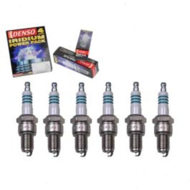 6 pc DENSO Iridium Power Spark Plugs for 1970-1974 Plymouth Duster 3.2L 3.7L L6